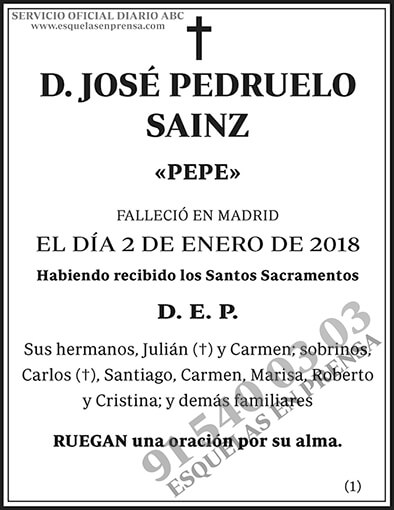 José Pedruelo Sainz